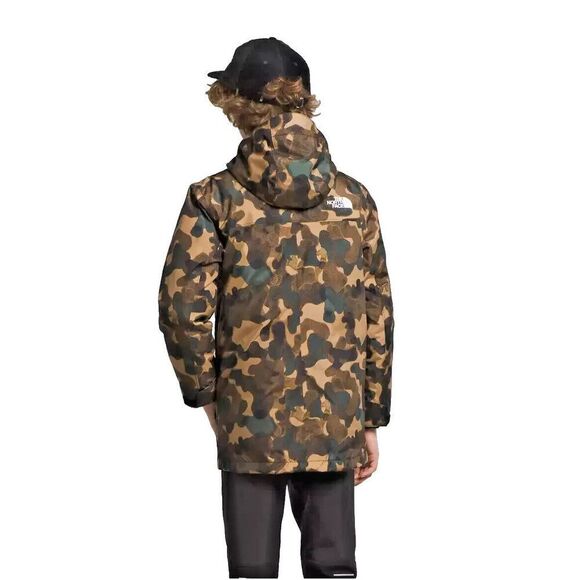 The North Face North Down Triclimate Jacket NF0A84M5ORU Kids 2XL Brown APP653 - Picture 2 of 9